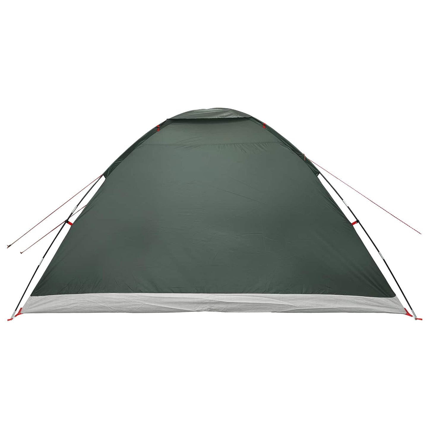 vidaXL Camping Tent Army Green 335 x 275 x 180 cm Polyester and Steel