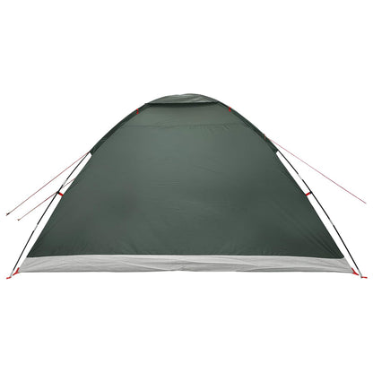 vidaXL Camping Tent Army Green 335 x 275 x 180 cm Polyester and Steel