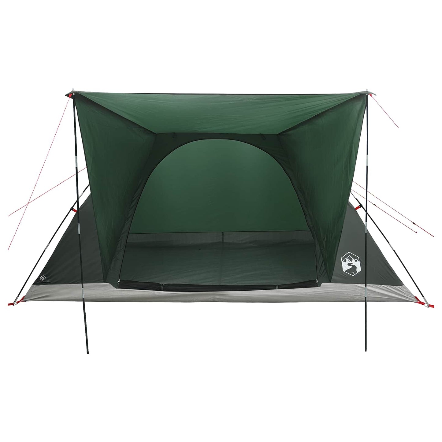 vidaXL Camping Tent Army Green 335 x 275 x 180 cm Polyester and Steel