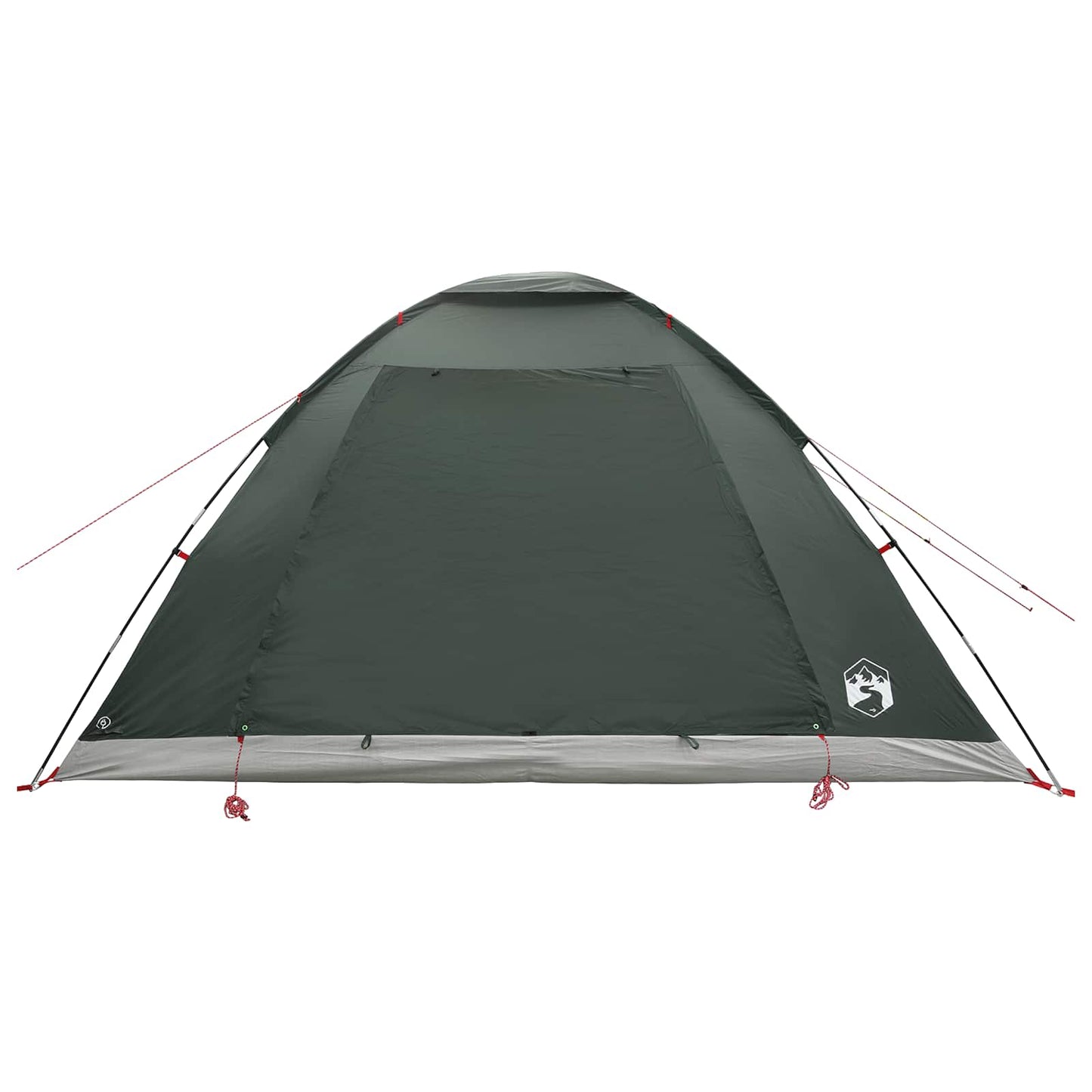 vidaXL Camping Tent Army Green 335 x 275 x 180 cm Polyester and Steel