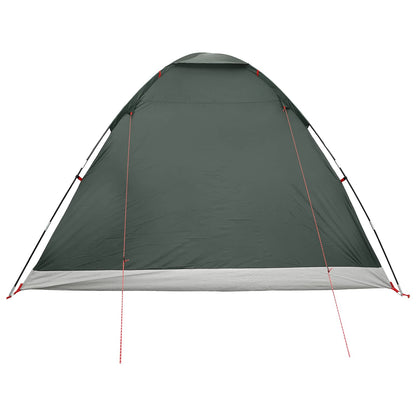 vidaXL Camping Tent Army Green 335 x 275 x 180 cm Polyester and Steel