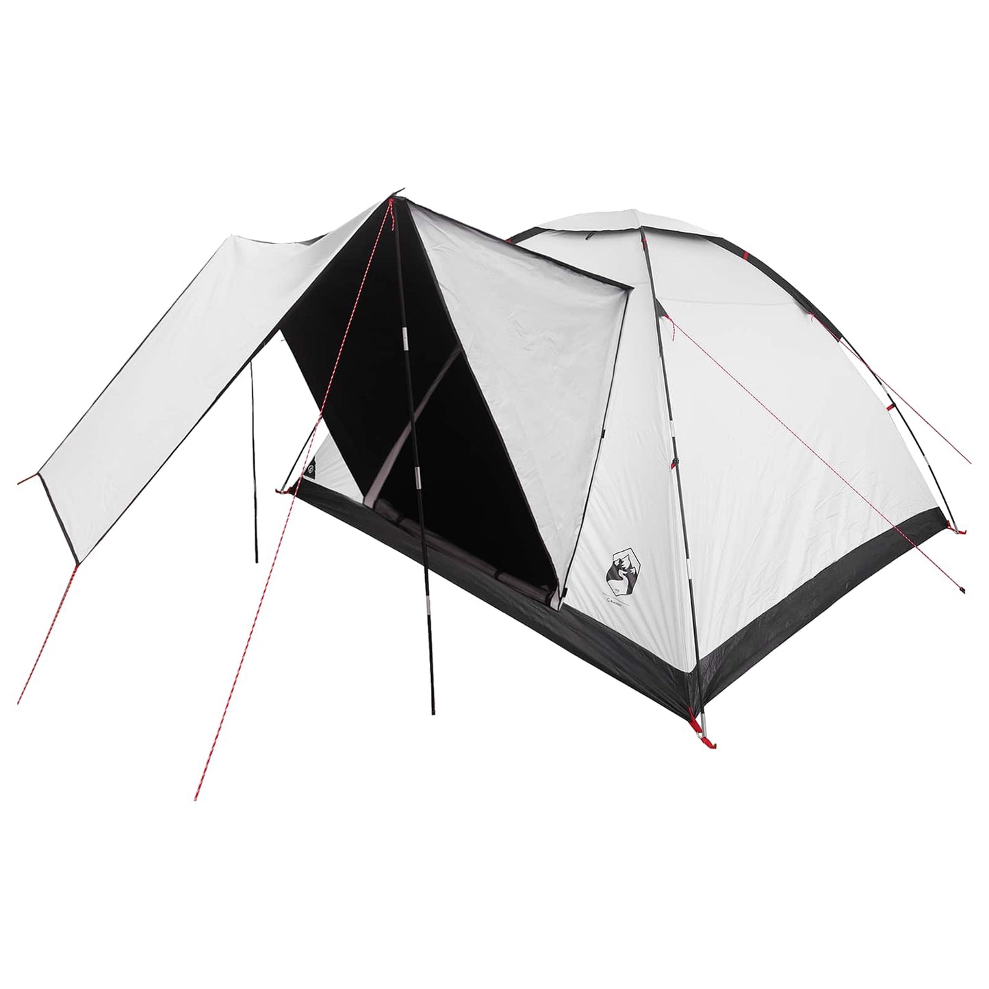 vidaXL Camping Tent with Roof White Blackout 335 x 275 x 180 cm