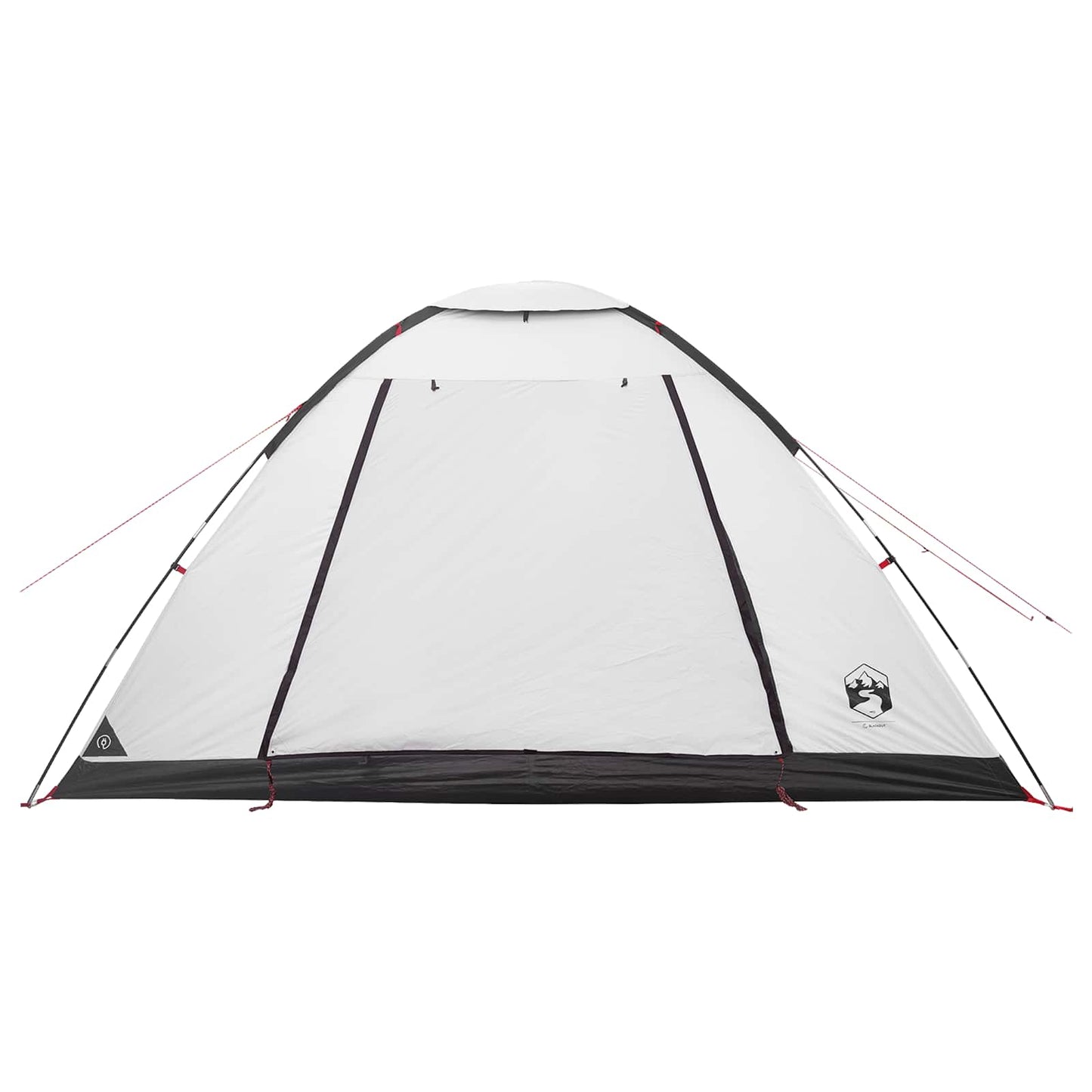 vidaXL Camping Tent with Roof White Blackout 335 x 275 x 180 cm