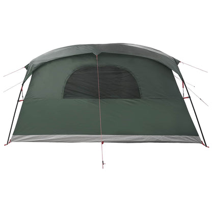 vidaXL Tunnel Tent Army Green 366 x 244 x 198 cm Polyester and Steel