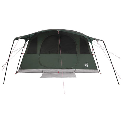 vidaXL Tunnel Tent Army Green 366 x 244 x 198 cm Polyester and Steel