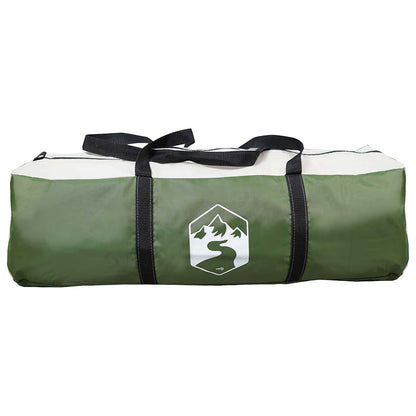 vidaXL Tunnel Tent Green 427 x 305 x 205 cm Polyester and Steel