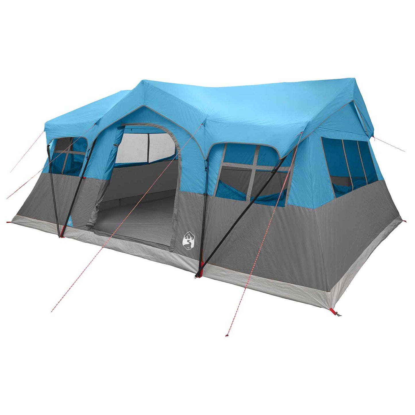 vidaXL Family Tent Blue 487 x 340 x 216 cm Polyester and Steel
