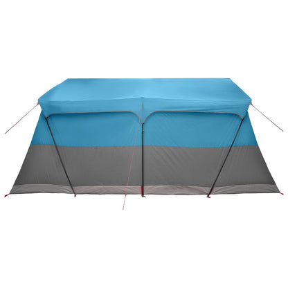 vidaXL Family Tent Blue 487 x 340 x 216 cm Polyester and Steel