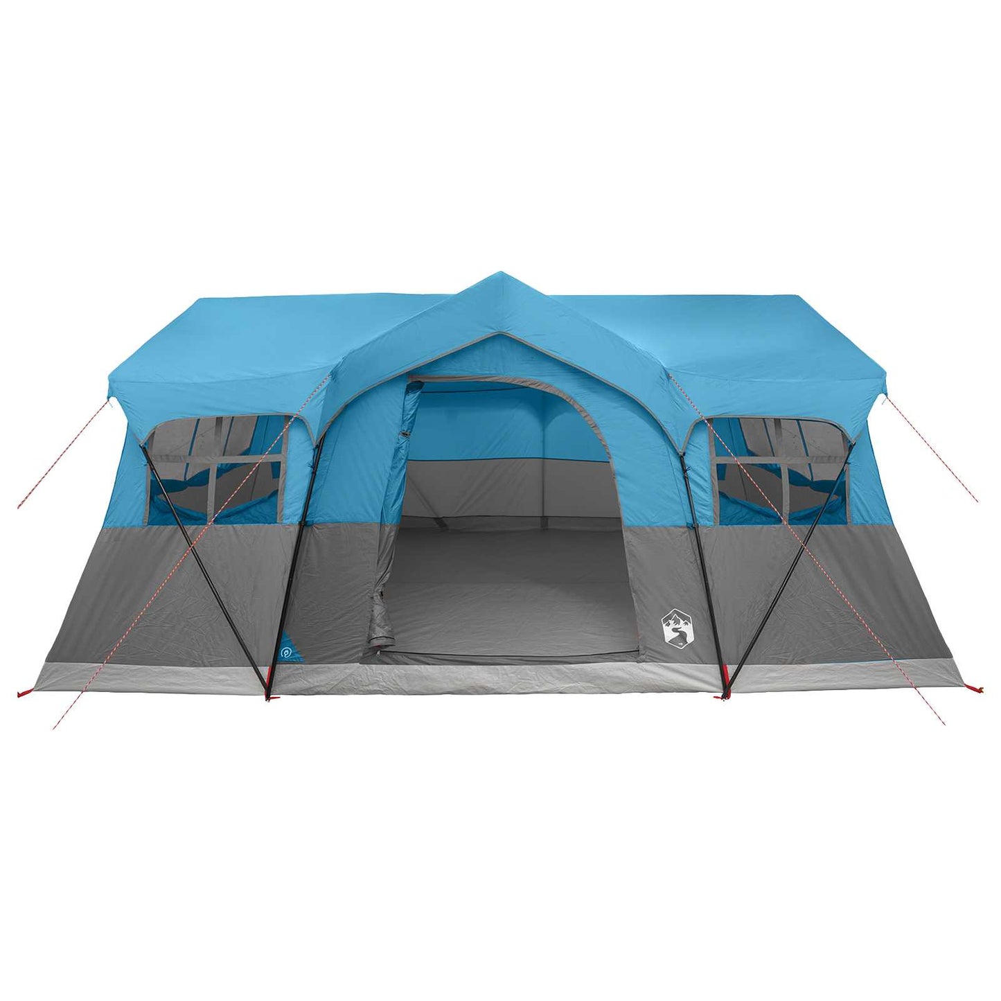 vidaXL Family Tent Blue 487 x 340 x 216 cm Polyester and Steel
