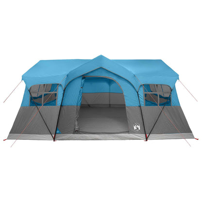 vidaXL Family Tent Blue 487 x 340 x 216 cm Polyester and Steel