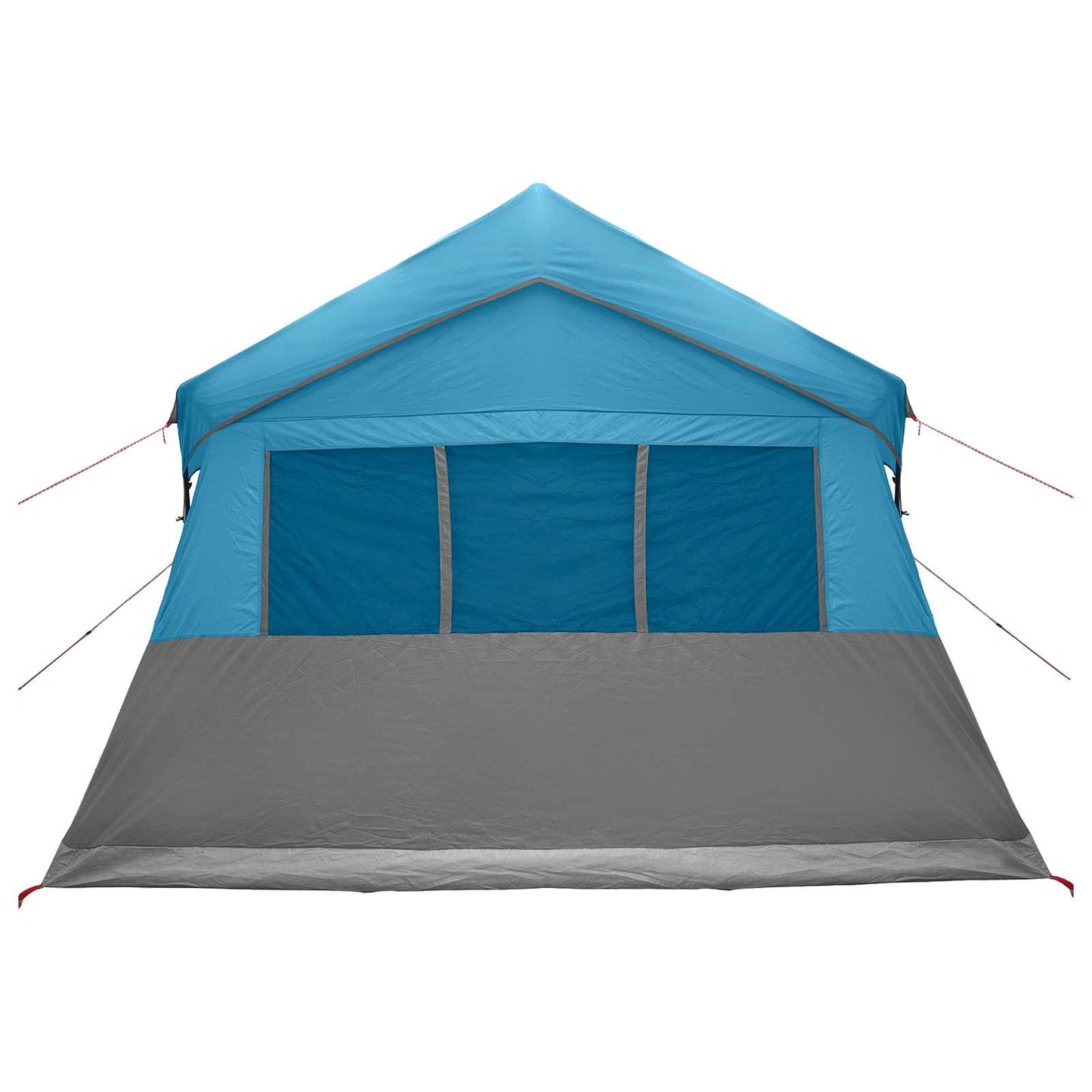 vidaXL Family Tent Blue 487 x 340 x 216 cm Polyester and Steel