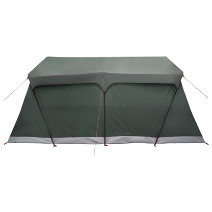 vidaXL Family Tent Army Green 487 x 340 x 216 cm Polyester and Steel