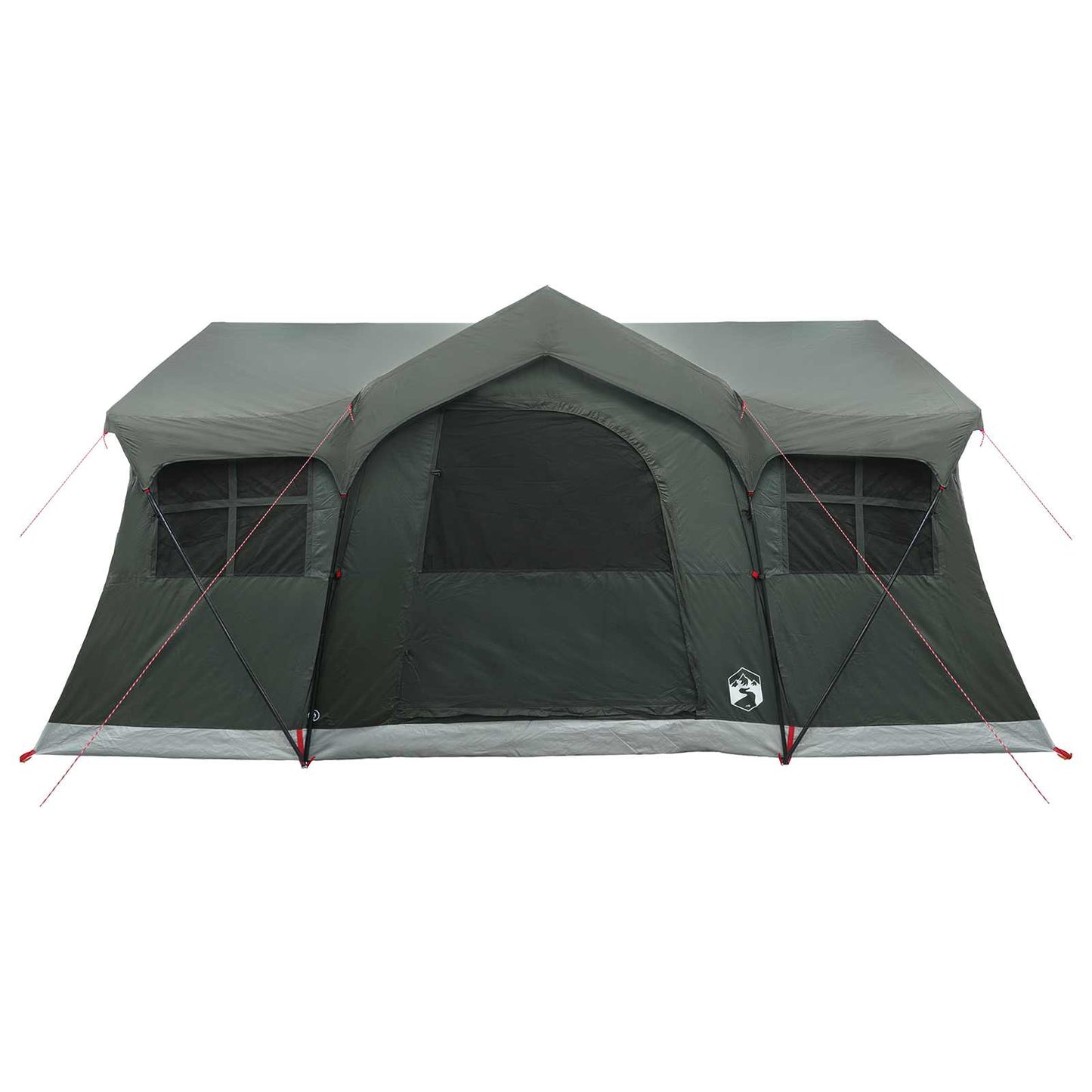 vidaXL Family Tent Army Green 487 x 340 x 216 cm Polyester and Steel