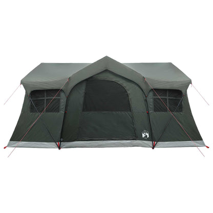 vidaXL Family Tent Army Green 487 x 340 x 216 cm Polyester and Steel