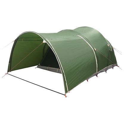 vidaXL Tunnel Tent Green 370 x 275 x 210 cm Polyester and Steel