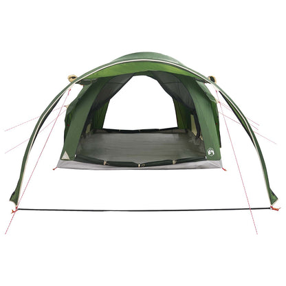 vidaXL Tunnel Tent Green 370 x 275 x 210 cm Polyester and Steel