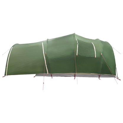 vidaXL Tunnel Tent Green 370 x 275 x 210 cm Polyester and Steel