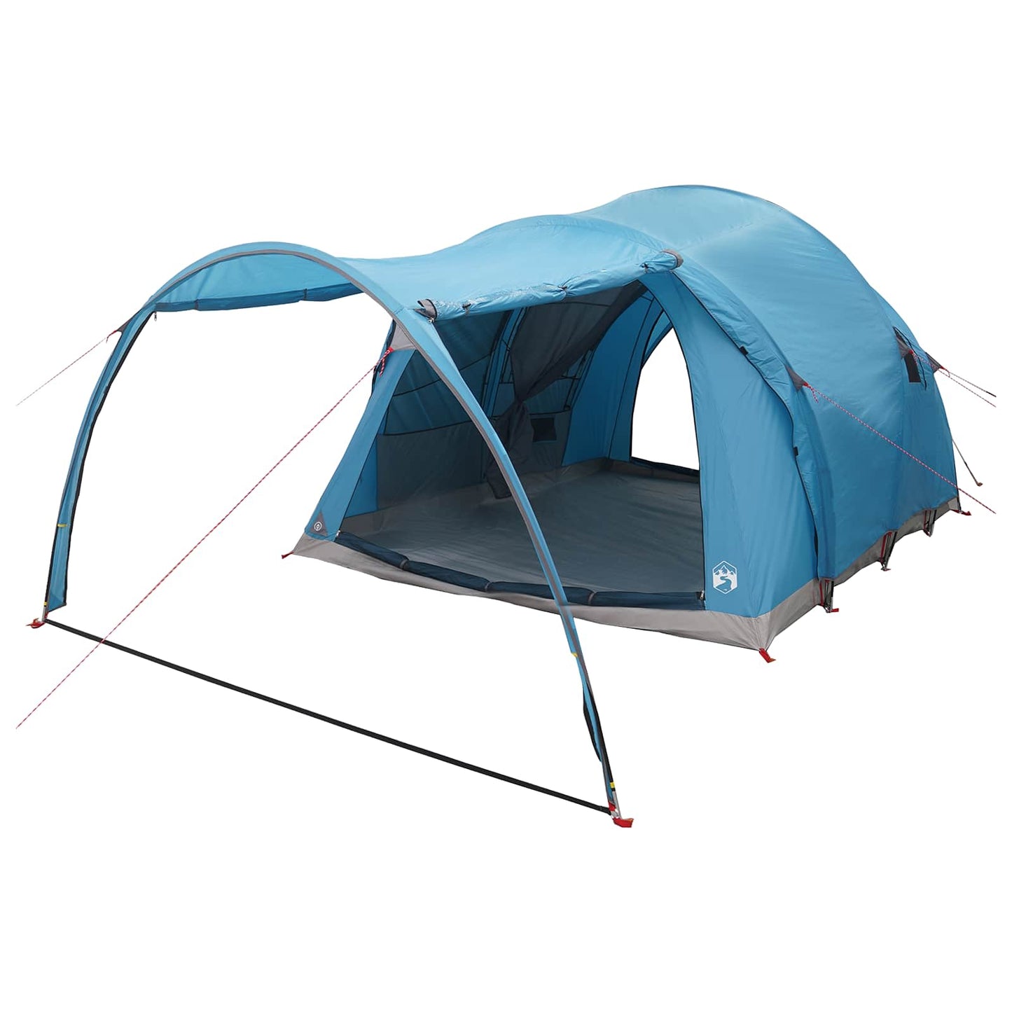 vidaXL Tunnel Tent Blue 370 x 275 x 210 cm Polyester and Steel