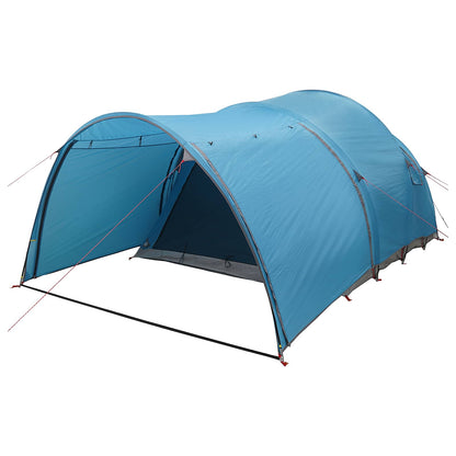 vidaXL Tunnel Tent Blue 370 x 275 x 210 cm Polyester and Steel