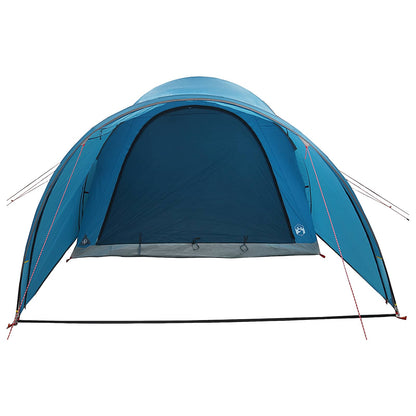 vidaXL Tunnel Tent Blue 370 x 275 x 210 cm Polyester and Steel