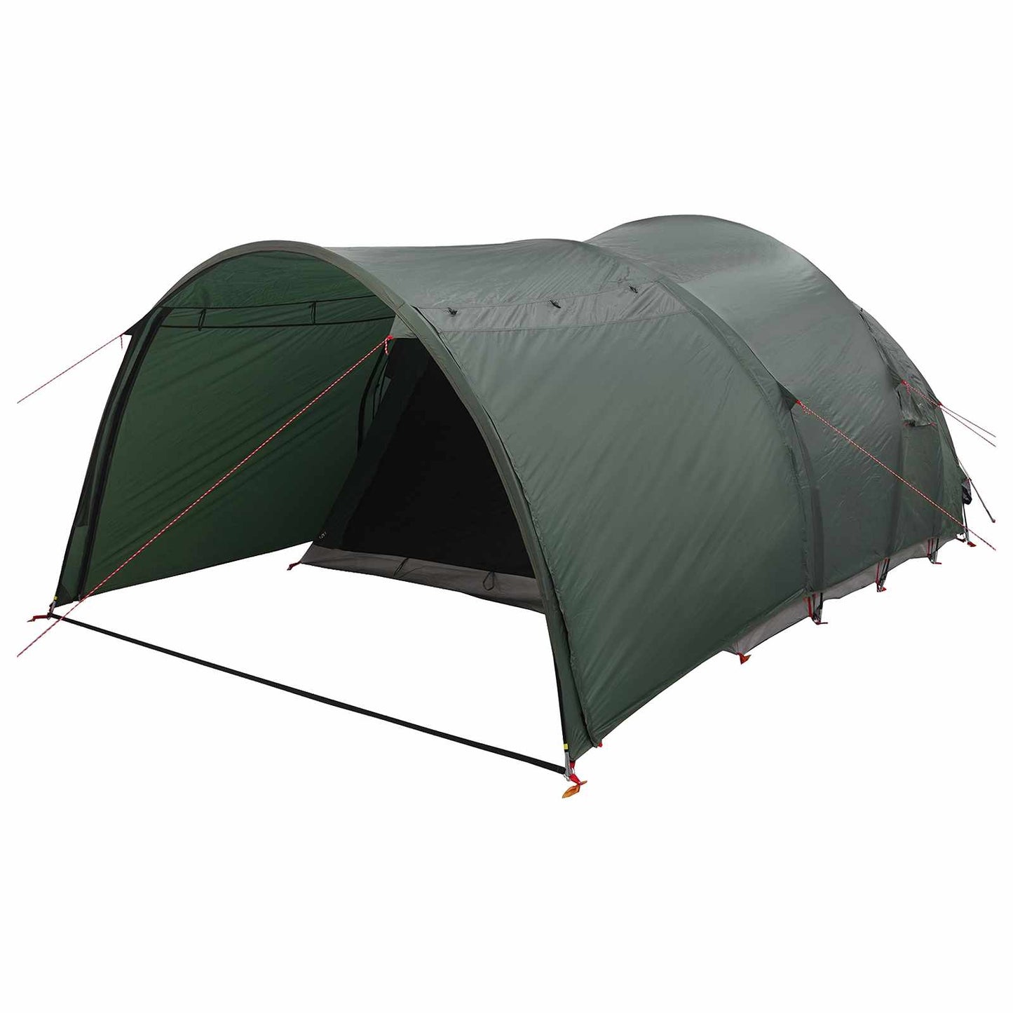 vidaXL Tunnel Tent Army Green 370 x 275 x 210 cm Polyester and Steel