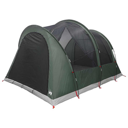 vidaXL Tunnel Tent Army Green 370 x 275 x 210 cm Polyester and Steel