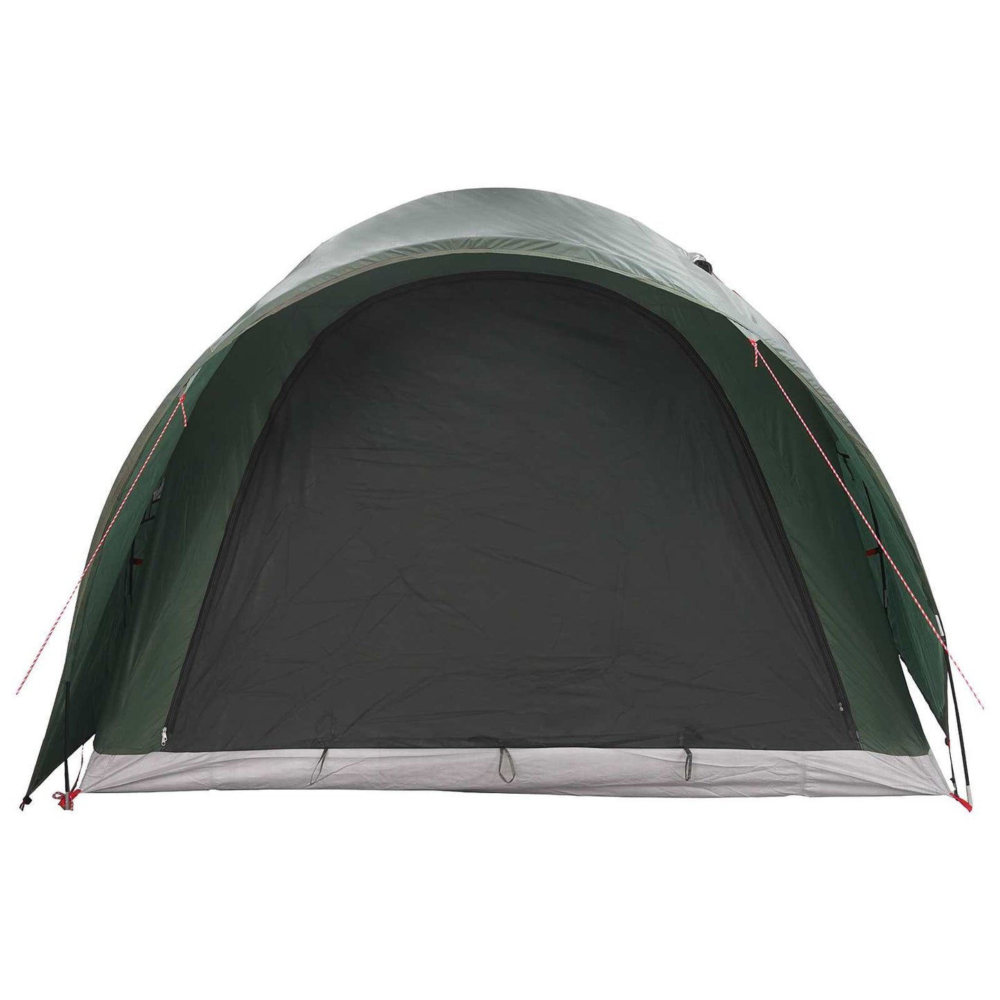 vidaXL Tunnel Tent Army Green 370 x 275 x 210 cm Polyester and Steel