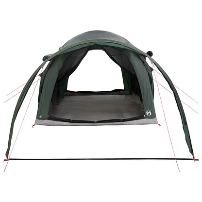 vidaXL Tunnel Tent Army Green 370 x 275 x 210 cm Polyester and Steel
