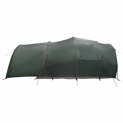 vidaXL Tunnel Tent Army Green 370 x 275 x 210 cm Polyester and Steel