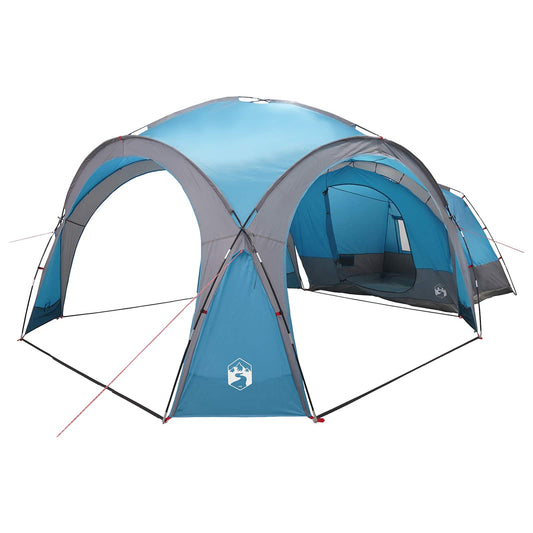 vidaXL Side Tent Blue 643 x 408 x 260 cm Polyester and Steel