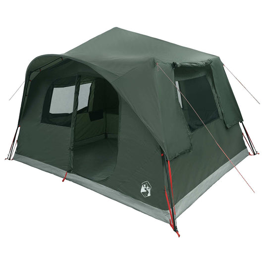 vidaXL Instant Tent Army Green 365 x 380 x 200 cm Polyester and Steel