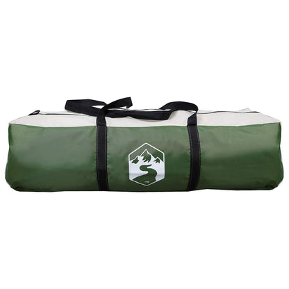 vidaXL Instant Tent Green 365 x 280 x 200 cm Polyester and Steel
