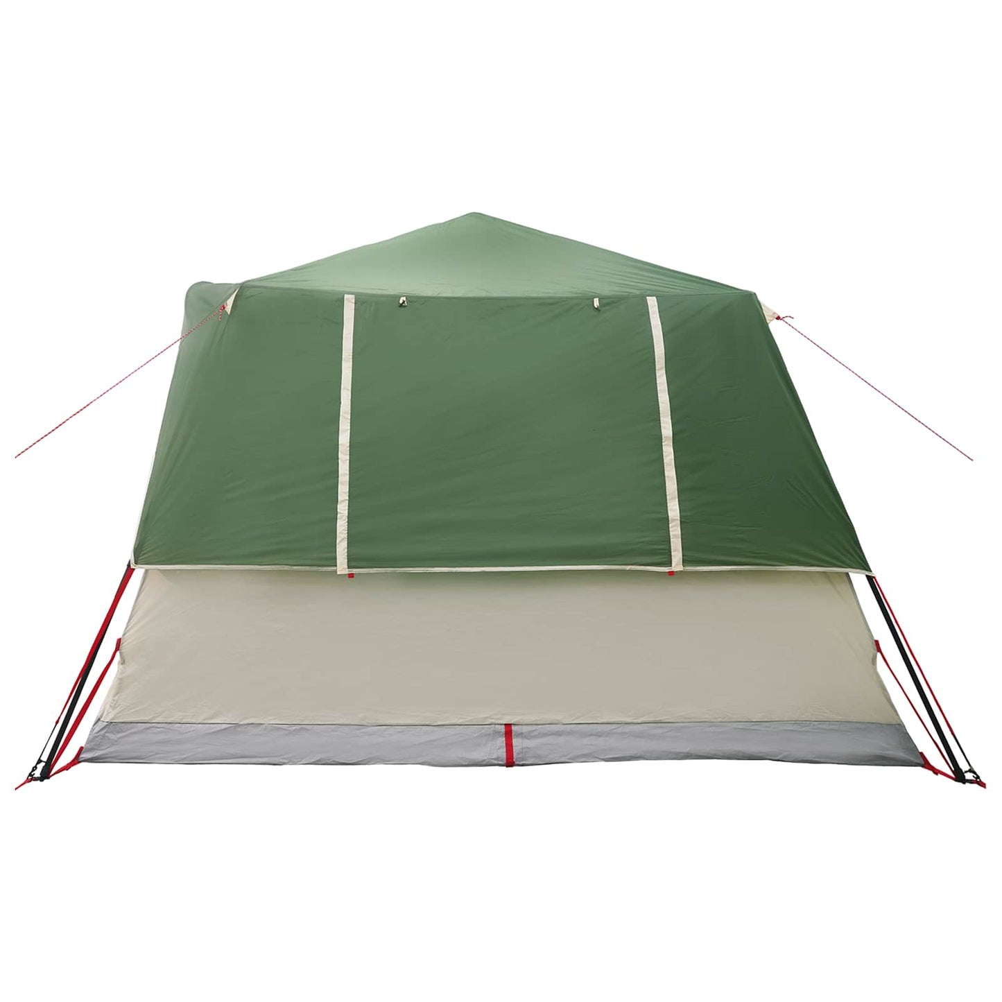 vidaXL Instant Tent Green 365 x 280 x 200 cm Polyester and Steel