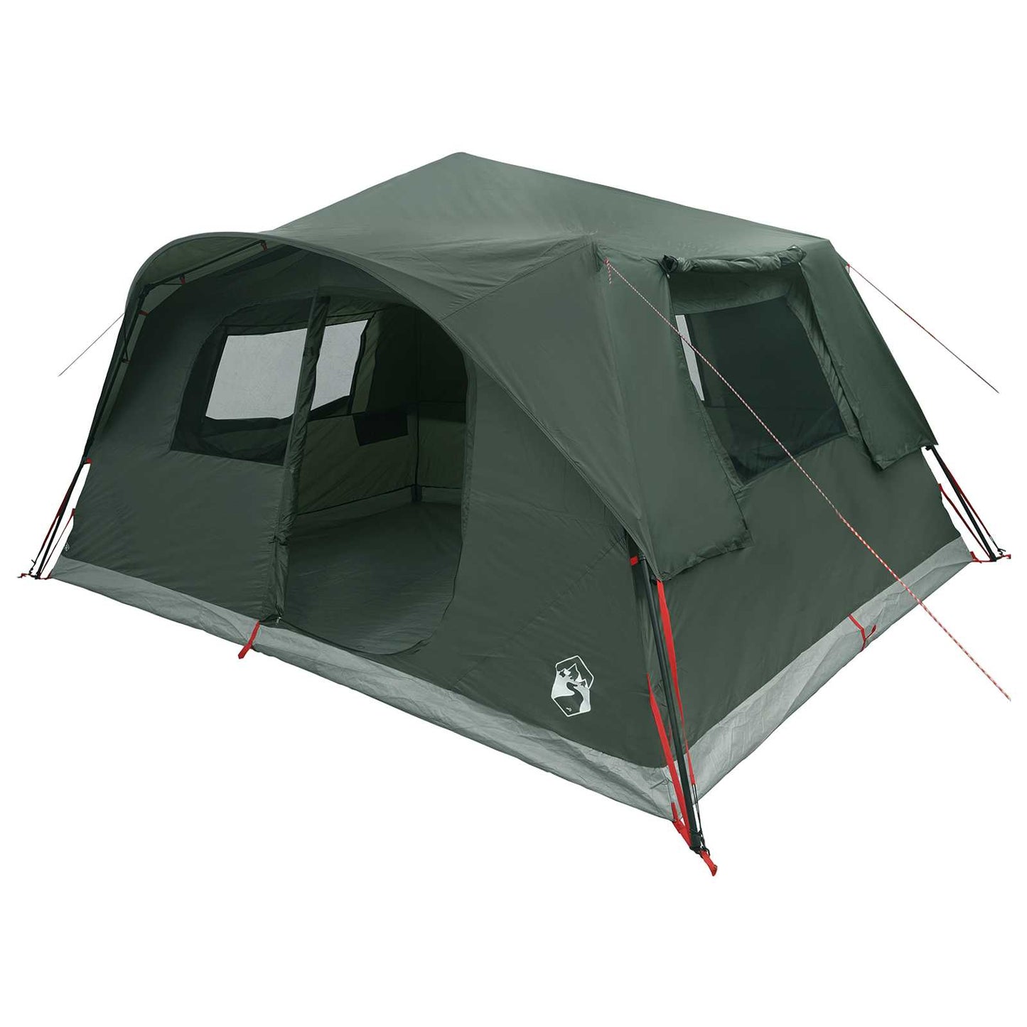 vidaXL Instant Tent Army Green 365 x 280 x 200 cm Polyester and Steel