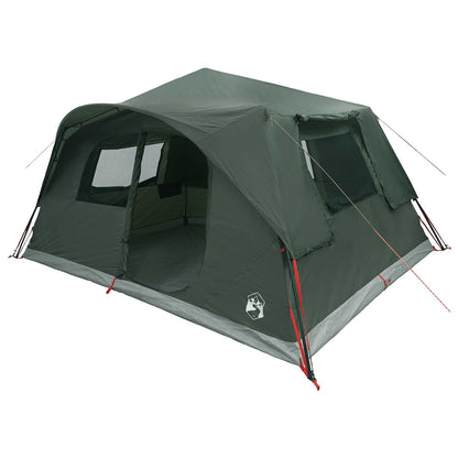 vidaXL Instant Tent Army Green 365 x 280 x 200 cm Polyester and Steel