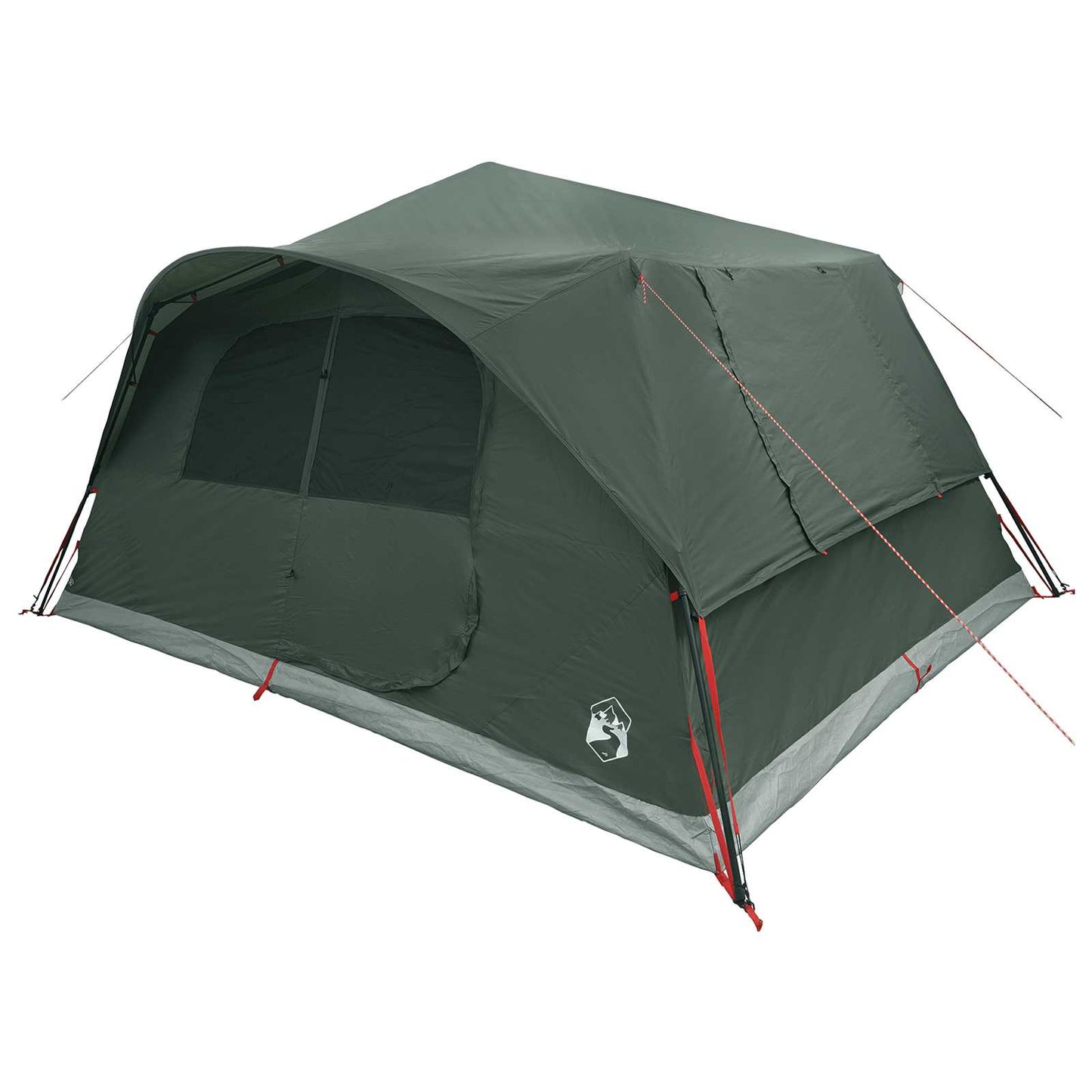 vidaXL Instant Tent Army Green 365 x 280 x 200 cm Polyester and Steel