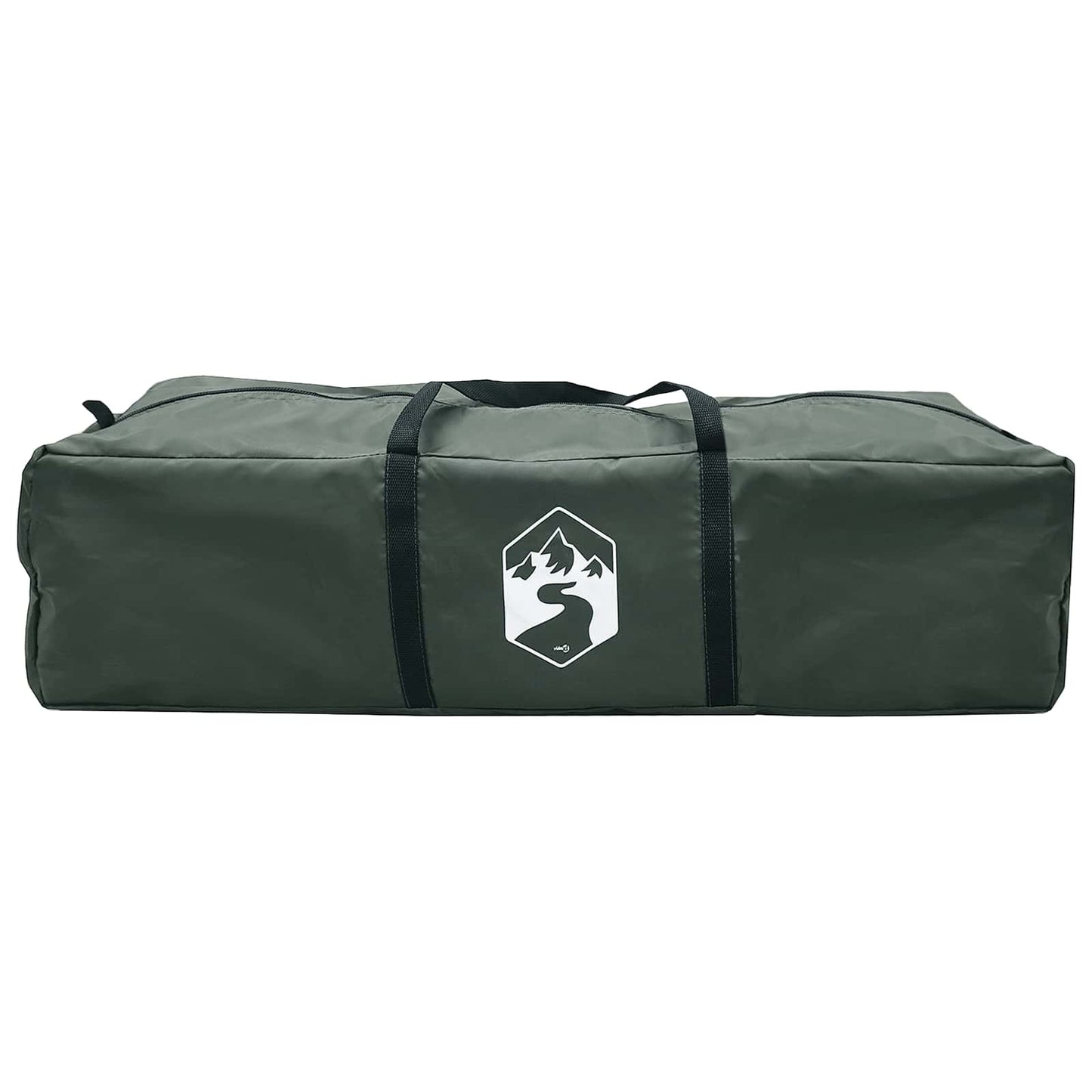 vidaXL Family Tent Army Green 305 x 275 x 190 cm Polyester and Steel