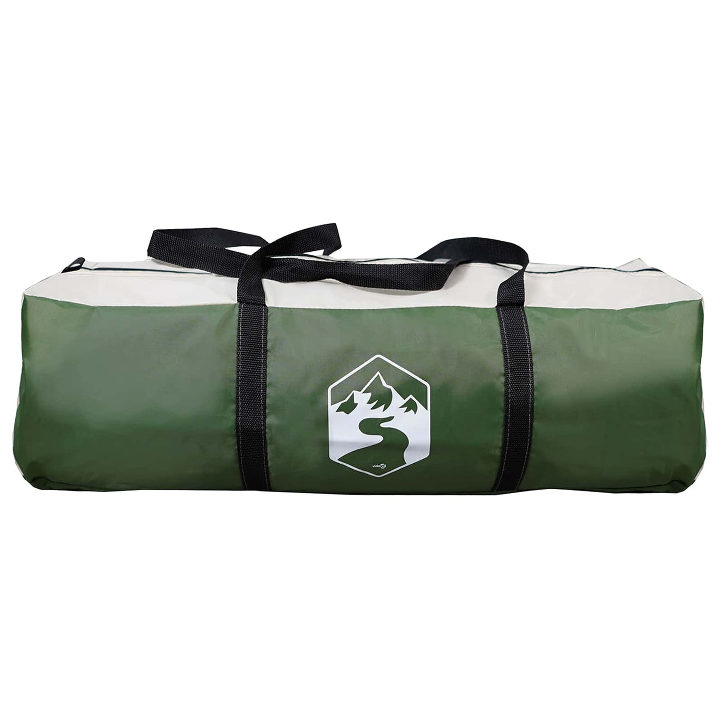 vidaXL Tipi Tent Green 800 x 800 x 430 cm Polyester and Steel