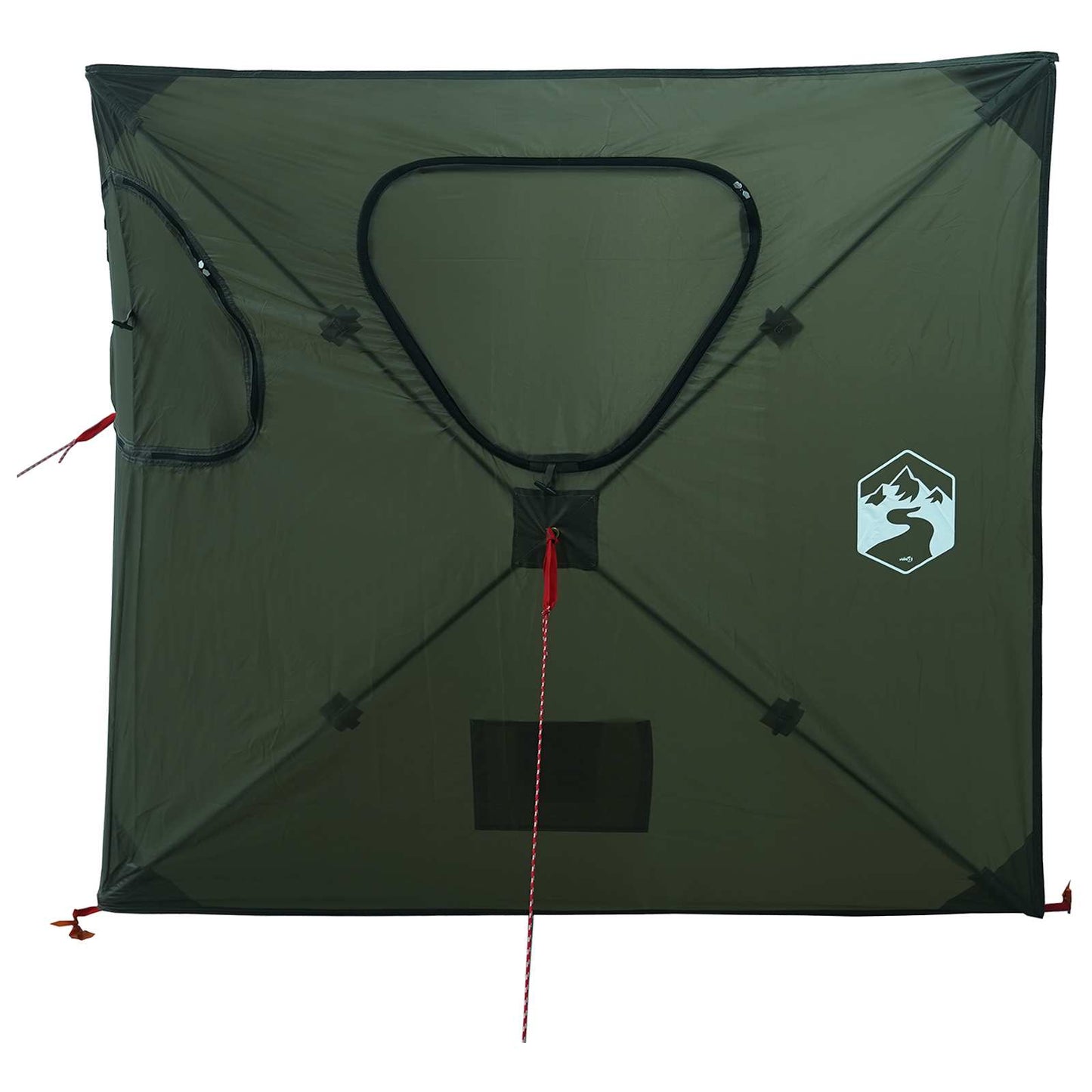 vidaXL Hunting Tent Army Green 145 x 145 x 150 cm Polyester and Steel