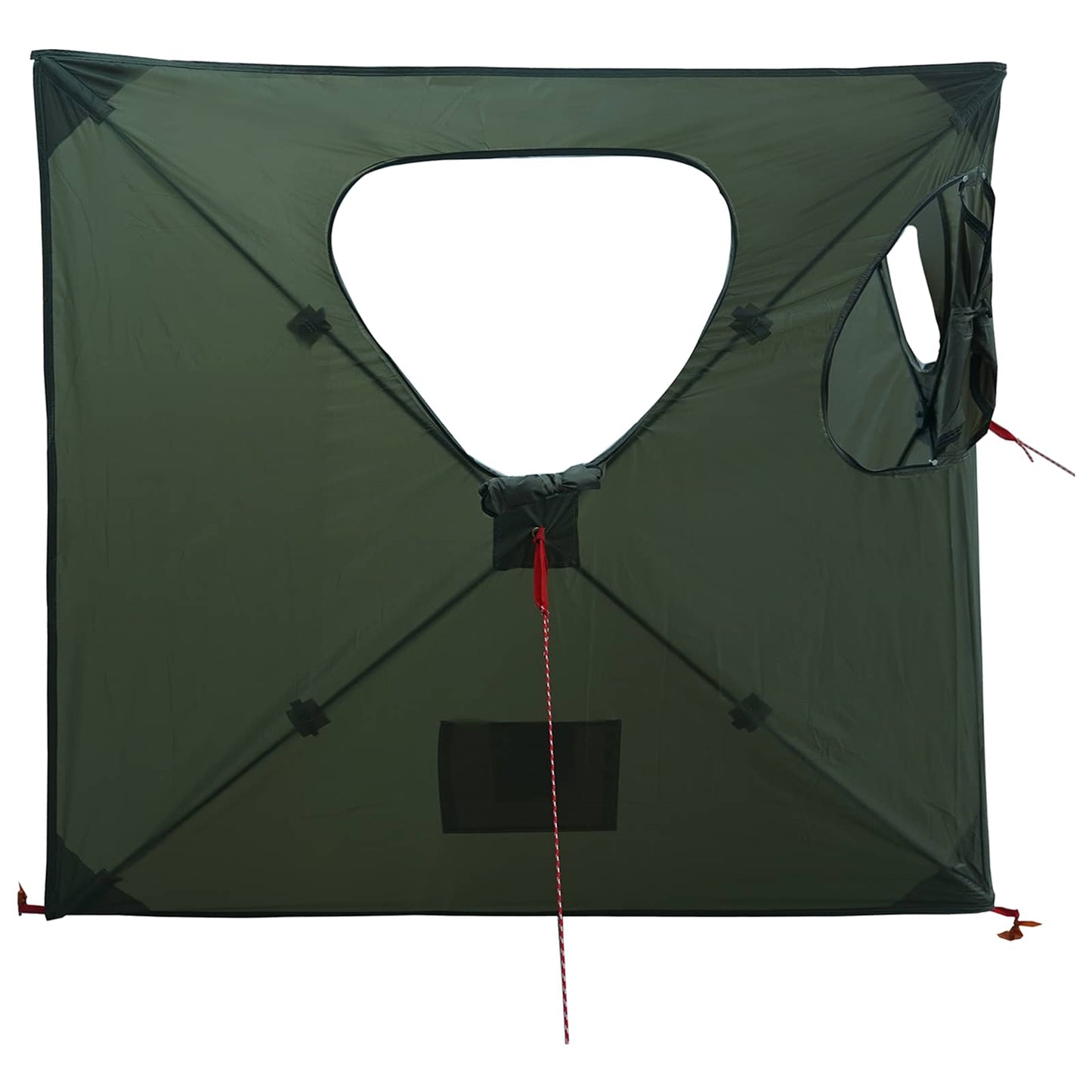 vidaXL Hunting Tent Army Green 145 x 145 x 150 cm Polyester and Steel