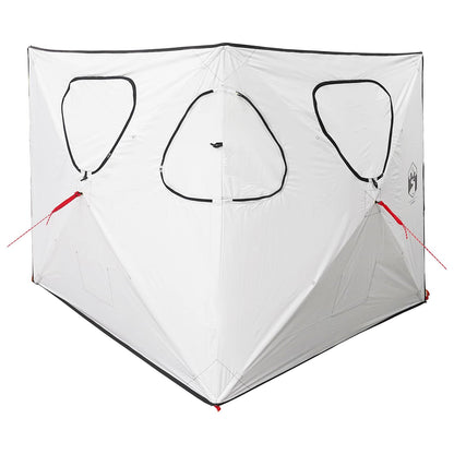 vidaXL Hunting Tent with Roof White Blackout 145 x 145 x 150 cm