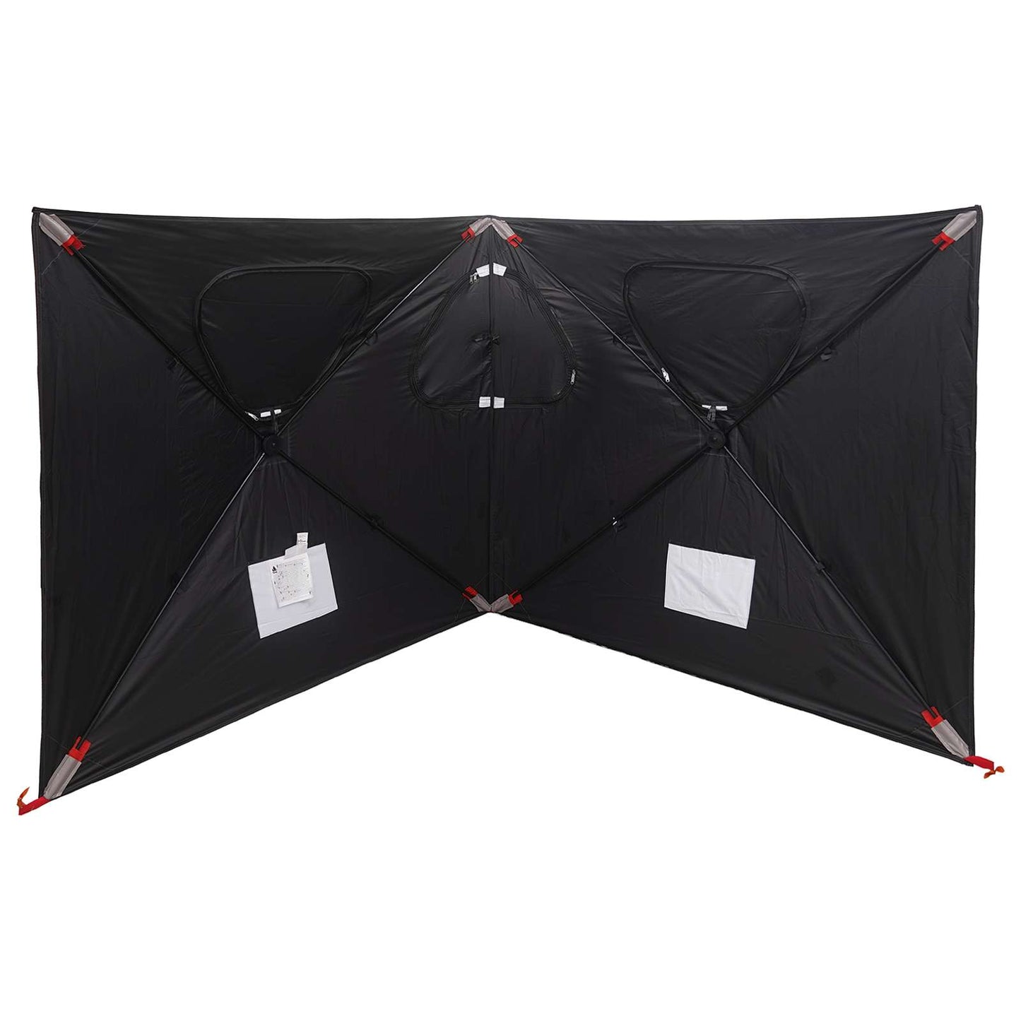 vidaXL Hunting Tent with Roof White Blackout 145 x 145 x 150 cm