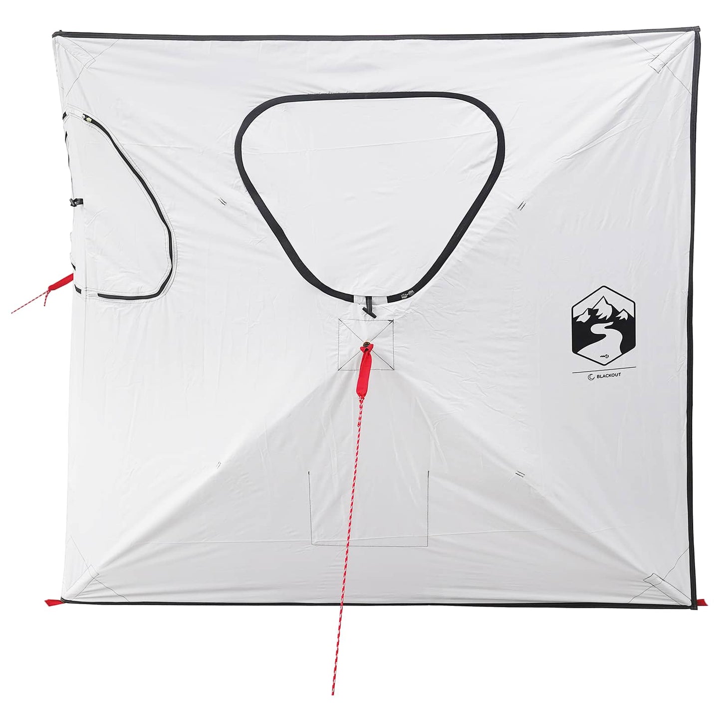 vidaXL Hunting Tent with Roof White Blackout 145 x 145 x 150 cm