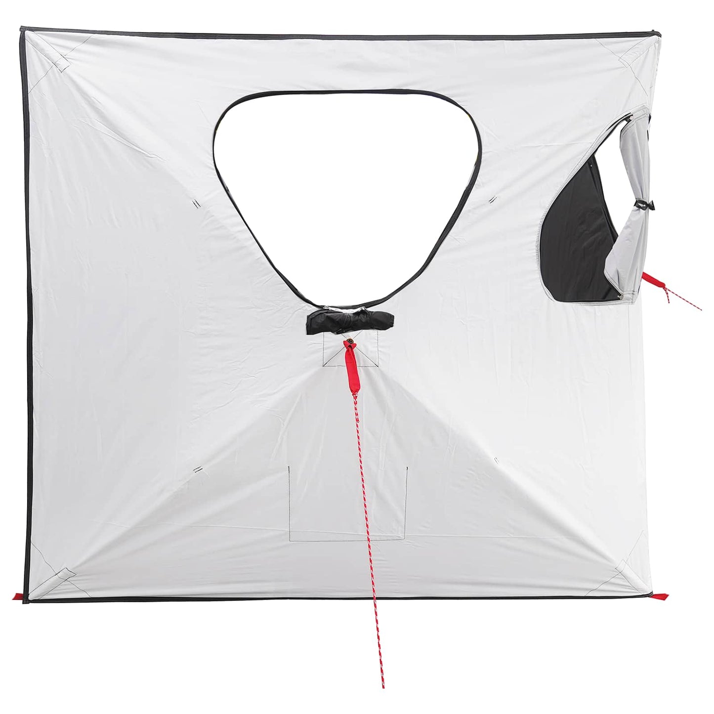 vidaXL Hunting Tent with Roof White Blackout 145 x 145 x 150 cm