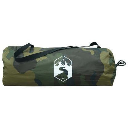 vidaXL Hunting Tent Camouflage 145 x 145 x 150 cm Polyester and Steel