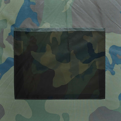 vidaXL Hunting Tent Camouflage 145 x 145 x 150 cm Polyester and Steel