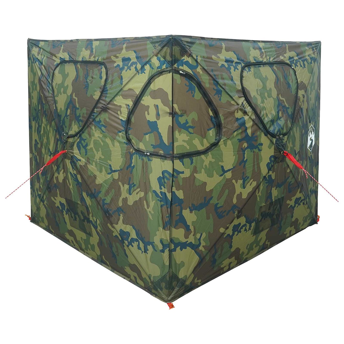 vidaXL Hunting Tent Camouflage 145 x 145 x 150 cm Polyester and Steel