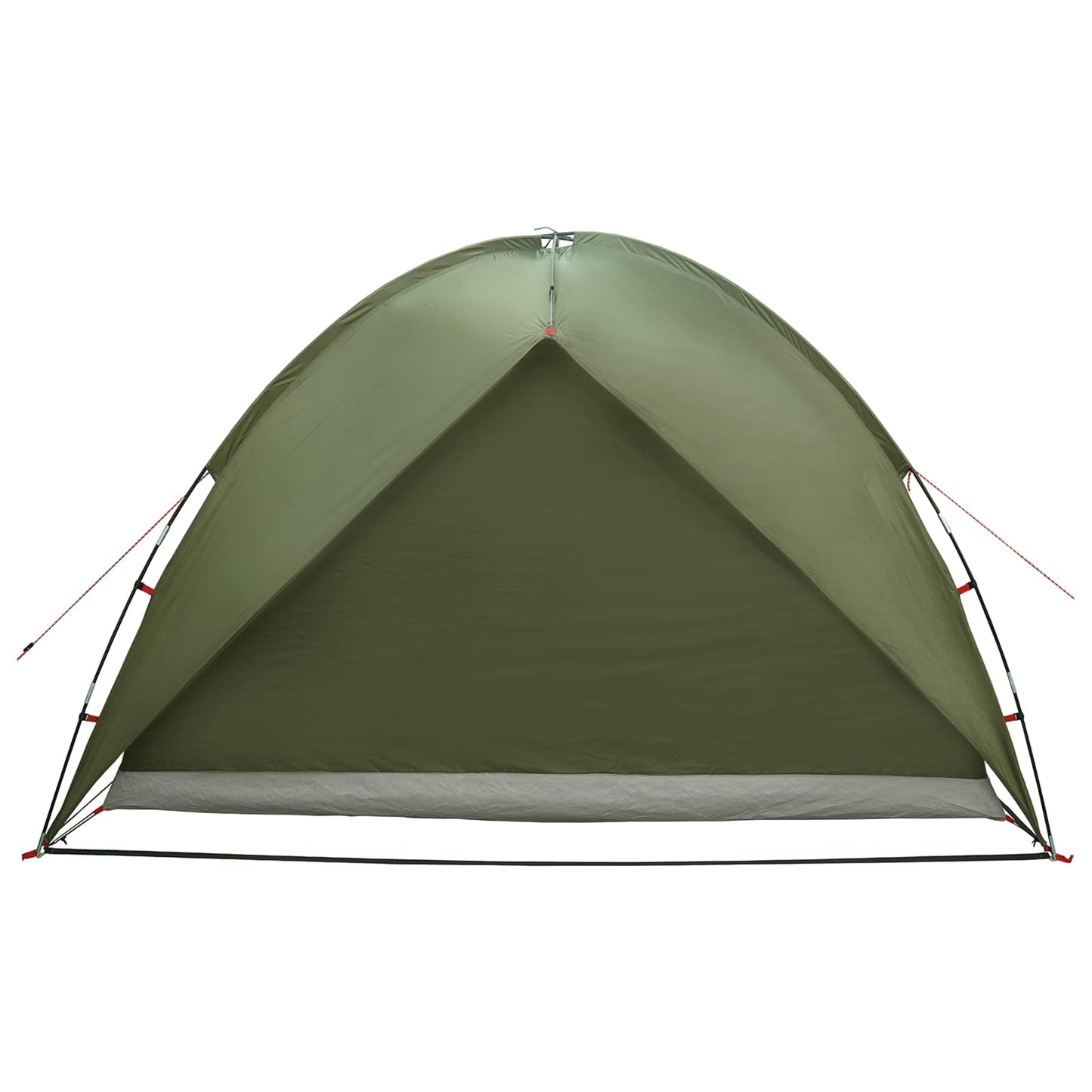 vidaXL Camping Tent with Rainfly Water-resistant Dome Olive Green