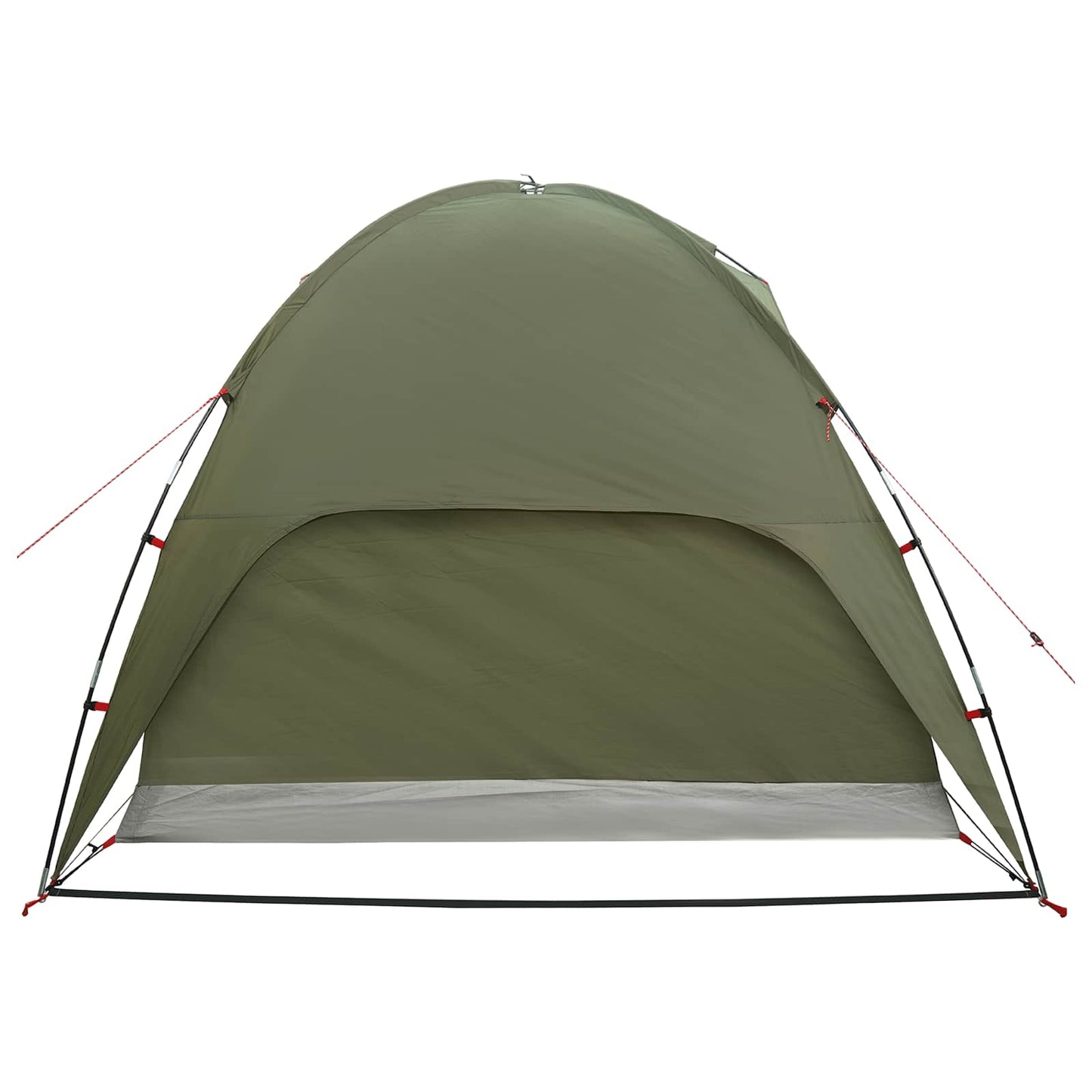 vidaXL Camping Tent with Rainfly Water-resistant Dome Olive Green