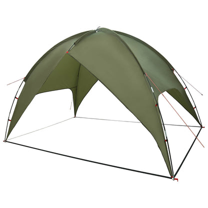 vidaXL Camping Tent with Rainfly Water-resistant Dome Olive Green